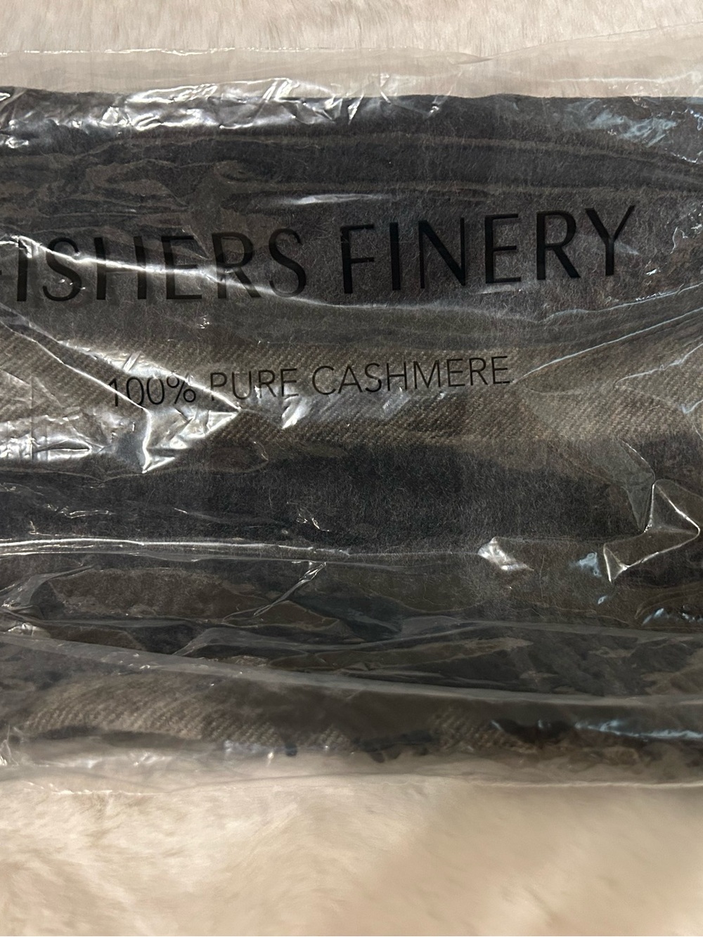New fisher's finery 100% pure cashmere scarf newport collection